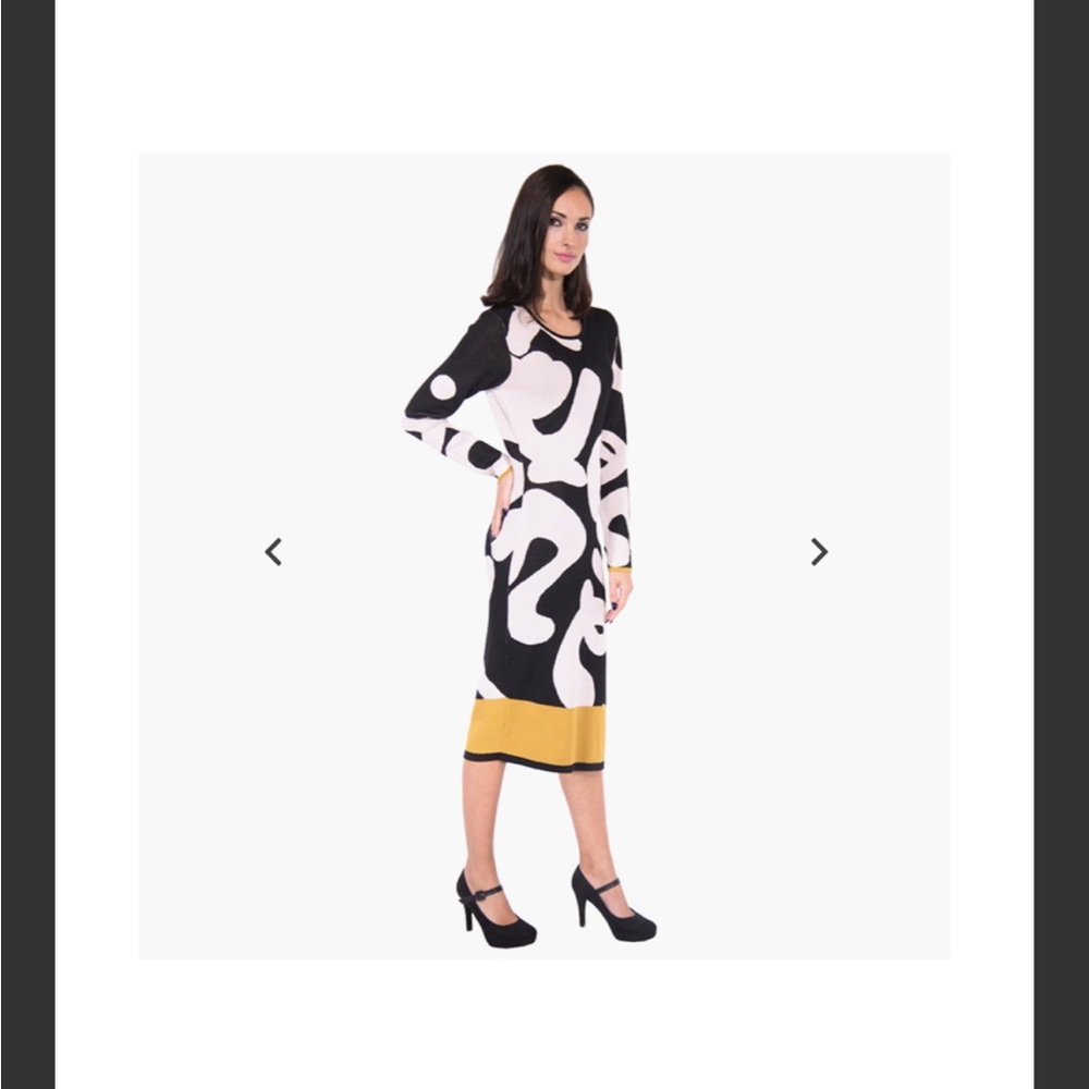 NWT - Medium Desigual Moremore Dress with Long Sleeves - Picture 3 of 10